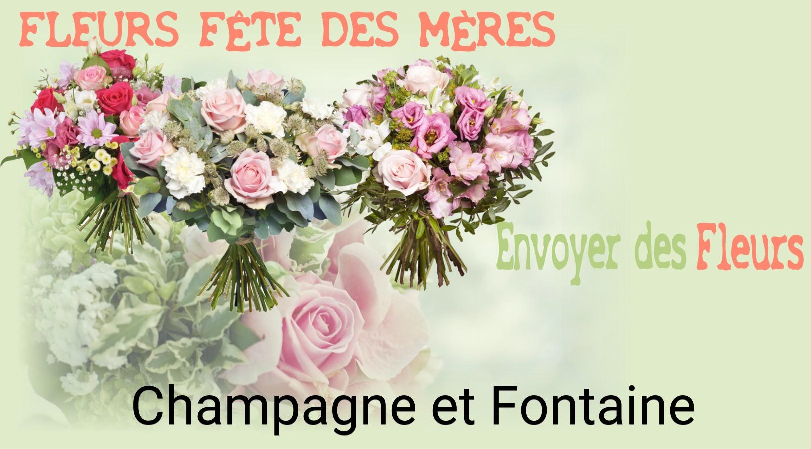 Bouquet de Fête des Mères livré à Champagne-et-Fontaine
